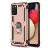 Samsung Galaxy A02S hard tpu Rose Gold Back Cover - Solid ring