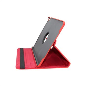 Apple iPad pro 12.9 (2020) kunstleer Rood Book Case Tablethoes - Draaibaar