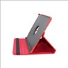 Apple iPad pro 12.9 (2020) kunstleer Rood Book Case Tablethoes - Draaibaar