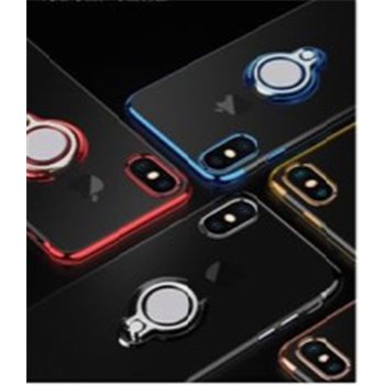 Stylish back Cover met ring voor iphone Xs  (5 kleuren)