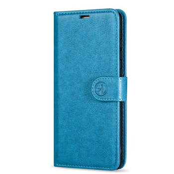 Apple iPhone 11 pro artificial leather Light Blue Book Case