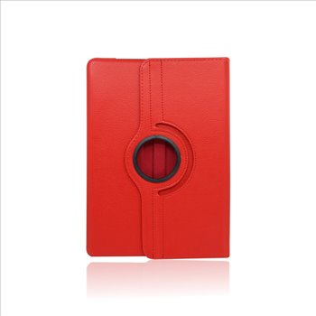 Apple iPad 4/5 kunstleer Rood Book Case Tablethoes