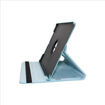 Apple iPad 2/3 kunstleer Lichtblauw Book Case Tablethoes