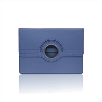 Apple iPad 2/3 artificial leather Dark blue Book Case Tablet
