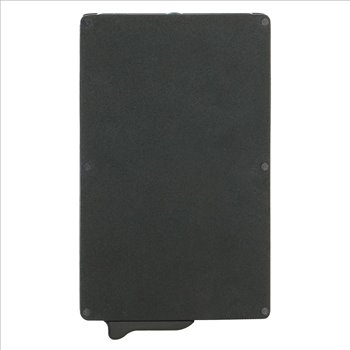 Safety wallet metal card holder Black