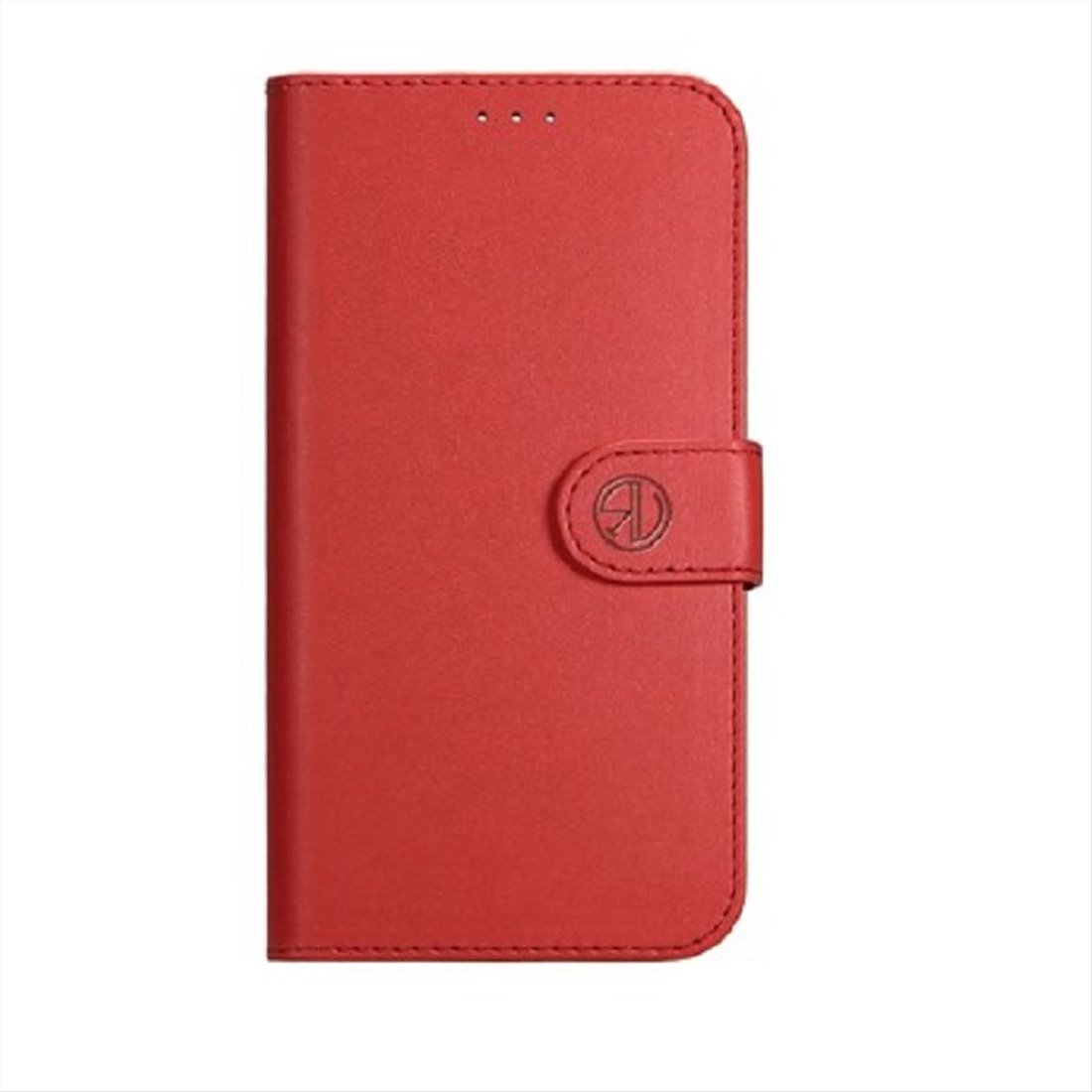 Apple iPhone X/XS Leatherette Red Book Case Smartphone Case - L