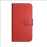 Apple iPhone X/XS Leatherette Red Book Case Smartphone Case - L