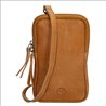 Universal Genuine Leather Belt Bag with space for credit cards and (can be used as a shoulder stra) light brown 