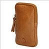 Universal Genuine Leather Belt Bag with space for credit cards and (can be used as a shoulder stra) light brown 