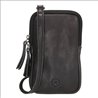 Universal Genuine Leather Belt Bag with space for credit cards and (can be used as a shoulder stra) Black
