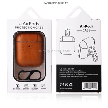 AirPods pro hoesje Hardcover Lichtbruin