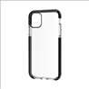 Apple iPhone 11 pro max silicone side black transparent Back Cover Smartphone Case