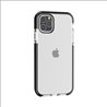 Apple iPhone 11 pro silicone side black transparent Back Cover Smartphone Case