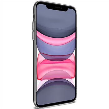 Apple iPhone 11 Pro Max silicone Transparent Back Cover Smartphone Case