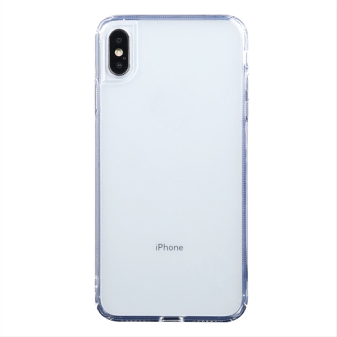 Apple iPhone X/XS silicone Transparent Back Cover Smartphone Case