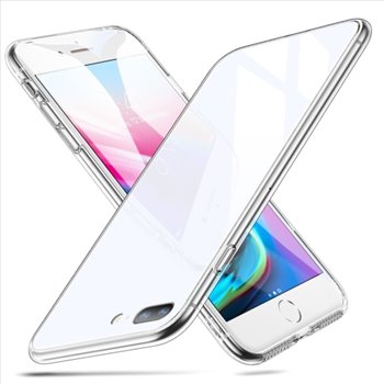 Apple iPhone 7/8 Plus silicone Doorzichtig Back cover Telefoonhoesje