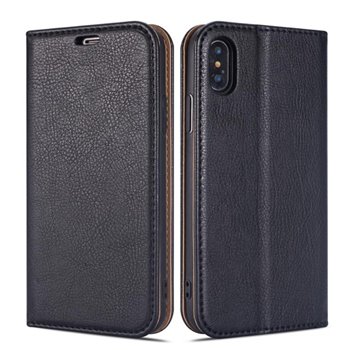 Magnetic Book case iphone X/Xs  black